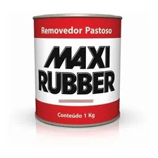 Removedor De Tinta Pastoso Maxi Rubber 900ml Envio Imediato