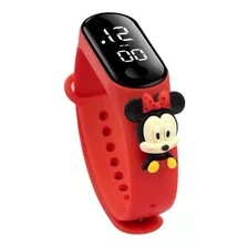 Relogio Digital Led Infantil Disney Super Herois Smartband