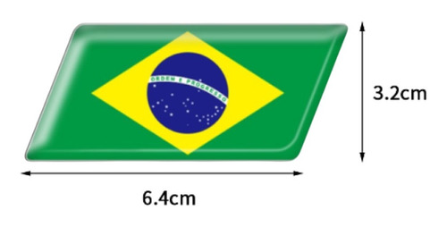 Emblema Bandera Plastico Adherible Varios Modelos Foto 8