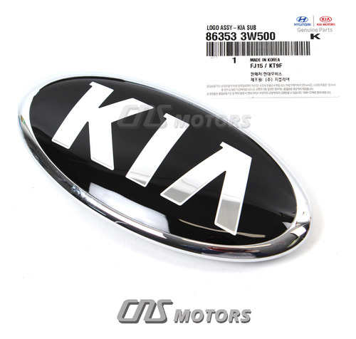 Genuine Grille Emblem For 14-21 Kia Sedona Sorento Sport Ddf Foto 2