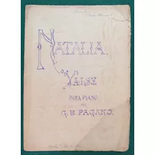 1908 !! Bogota Partitura Antigua C. B. Pagano