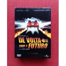 Box 3 Dvds - De Volta Para O Futuro - A Trilogia ( Seminovo)