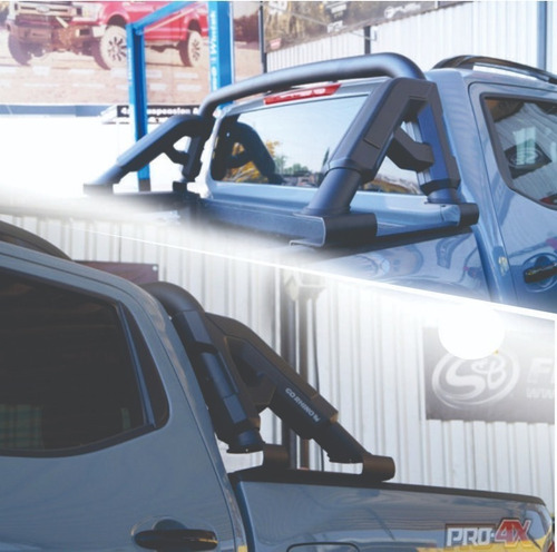 Roll Bar Antivuelco Negro Gmc Canyon 2016 - 2022 Go Rhino Foto 3