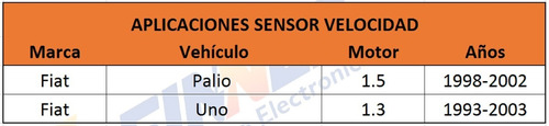 Sensor Velocidad Fiat Palio Uno Foto 6