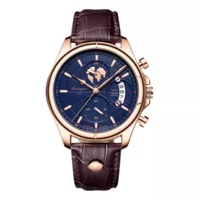 Reloj Casual De Negocios Para Hombre De Moda Simple-a1055