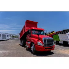 Freightliner Cascadia Camión De Volteo De 14 Mts Rojo