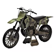 Yamaha Yz250 Militar Motocross Camouflada - Moto New Ray 1/6