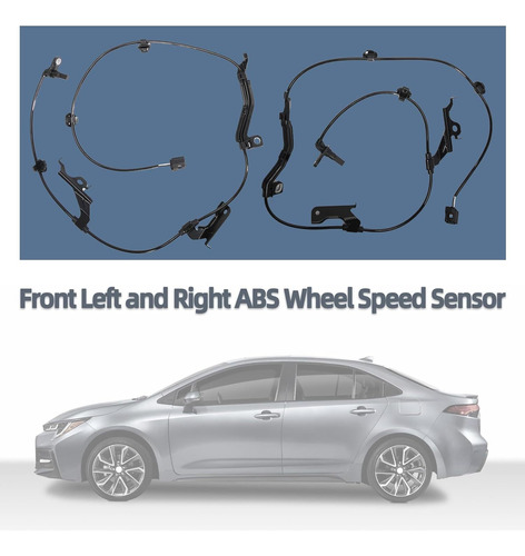 Sensor Abs Delantero Para Toyota Corolla 2019-2022 L4 1.8l Foto 2