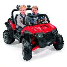 Auto Polaris Rzr 900 Peg Perego, Color Rojo, Conducible