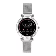 Relógio Atrio Smartwatch Paris Prata Android/ios Es384