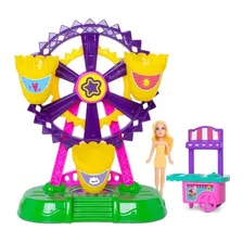 Parque De Diversão Da Judy Roda Gigante Brinquedo Samba Toys