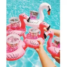 Boia Porta Copo - Flamingo - Inflável