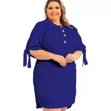 Vestido Chemise Feminino Camisao Chamise Plus Size P Ao G3