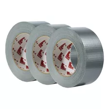 Fita Silver Tape 48mmx50m-produzido Na Inglaterra - 3 Rolos