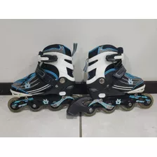 Oferta Patines En Línea Ajustables (de Talla 18- 21) Calidad