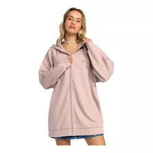 Campera Canguro Roxy Backyard Party Capucha Algodon Mujer