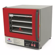 Forno Convecção Turbo Digital 4 Formas 35cm Progás Vermelho