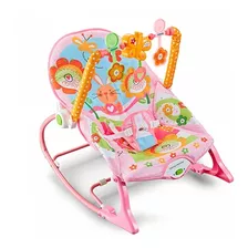 Silla Mecedora Para Bebé Color Baby Rocker Rosa