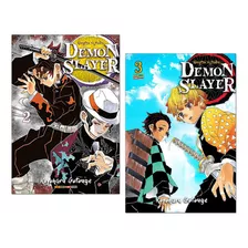 Mangá Demon Slayer Kimetsu No Yaiba Volume 2+ Volume 3