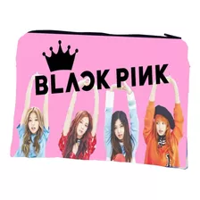 Cartuchera Grande Black Pink Banda Coreana Personalizada