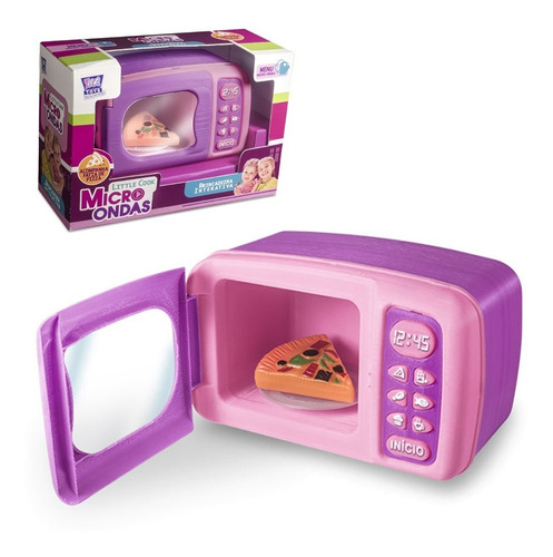 Microondas Infantil De Brinquedo Comidinha Cozinha Infantil