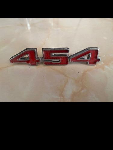 Emblema Chevrolet Chevelle Nova Silverado Etc 454 Foto 2