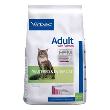 Alimento Virbac Adult With Salmon Neutered & Entire Cat 3kg