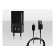 Carregador De Parede Salcomp Rápido 15w Com Cabo Usb-c Preto