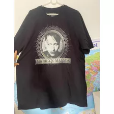 Marilyn Manson Oficial Turnês 2016 Raro Merchandising