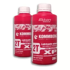 Combo X 2 Aceite 2t Lubricante Motosierra Desma 200cc