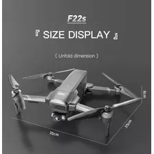 Drone Sjrc Pro F22s 4k Com Câmera 4k Preto 5ghz 2 Baterias