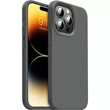 Funda Ouxul Para iPhone 14 Pro Shockpr Gray