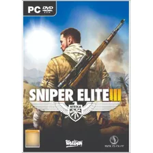 Sniper Elite 3 Jogo Para Pc - Versão Digital 