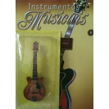 Miniatura Instrumento Musical Guitarra De Jazz Nº 9 - Salvat