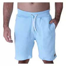 Bermuda De Moletom Short Slim Masculina Homem Tecido Grosso