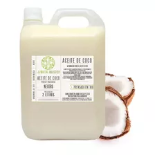 Aceite De Coco Neutro Puro Prensado Importado 2 Litros Lt