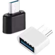 Kit 10 Adaptador Otg Usb Para Micro Usb V8 Atacado Revenda