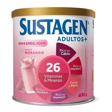 Sustagen Adulto+ Morango 400g (kit Com 2)