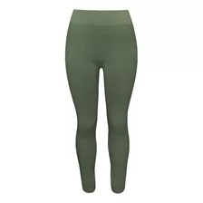 5pzs Leggins Térmicos Afelpados Dama Pretina Ancha Jera Bp