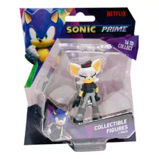 Mini Figura Sonic Sega 6cm En Blister Rebel Rouge Febo