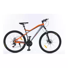 Bicicleta Zanella Delta Xe 2.10 Rodado 27.5 Gris Naranja