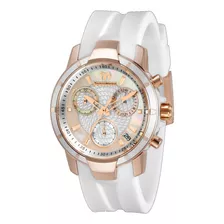 Reloj Technomarine Tm-619001 Blanco Dama