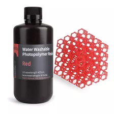 Resina De Impresora 3d Elegoo Rojo Traslucido - 500ml