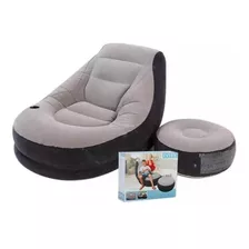 Puff Grande Sillon Mueble Con Posapies Puf Inflable Moderno