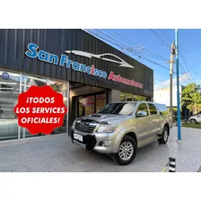 Toyota Hilux Srv 3.0 Dc 4x4 Tdi At5 Con Cuero 2015