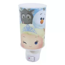 Mini Luminária Abajur Led Anna Elsa & Olaf Frozen