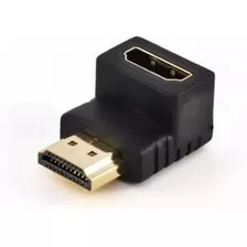 5 Emenda Hdmi Adaptador 90 Graus Hdmi Macho Fêmea L