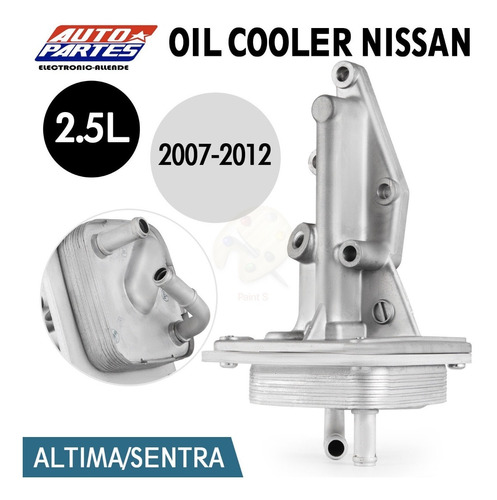 Enfriador Aceite Nissan Rogue 2.5l 08-13 Foto 3