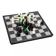 Juego De Ajedrez Magnético Tablero Plegable Chess 32x32cm