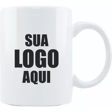 Xicara Personalizada Com O Meu Tema Frase Logo Empresa 60uni